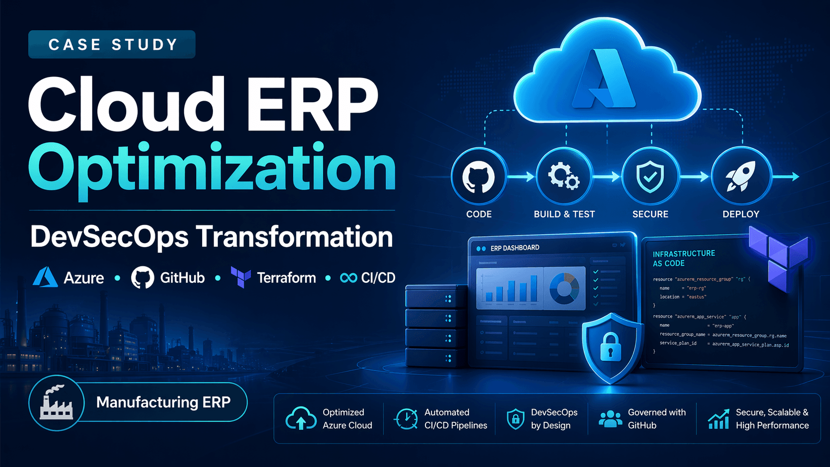 Enterprise-Grade Cloud ERP Optimization and DevSecOps Transformation — screenshot 2